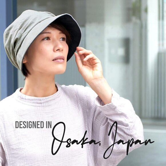 Women's Summer Sun Hat Organic Cotton Wide Brim SPF UV Protection Packable - Picture 7 of 7